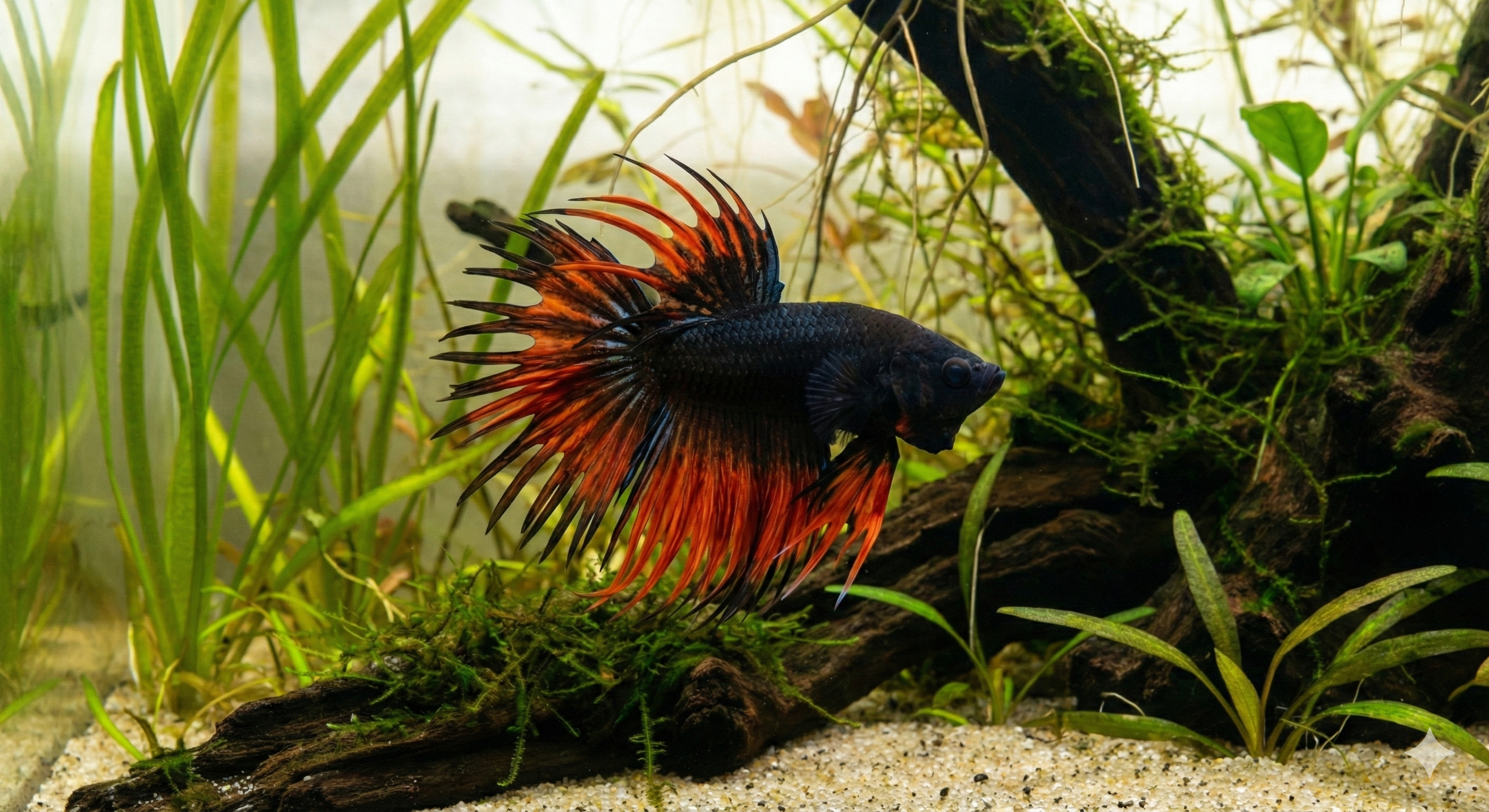 Crowntail (Cupang Serit)